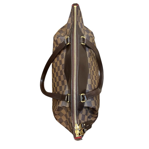 Louis Vuitton Damier Ebene Westminster GM Coated Canvas Leather Trim Tote Bag - Picture 6 of 15